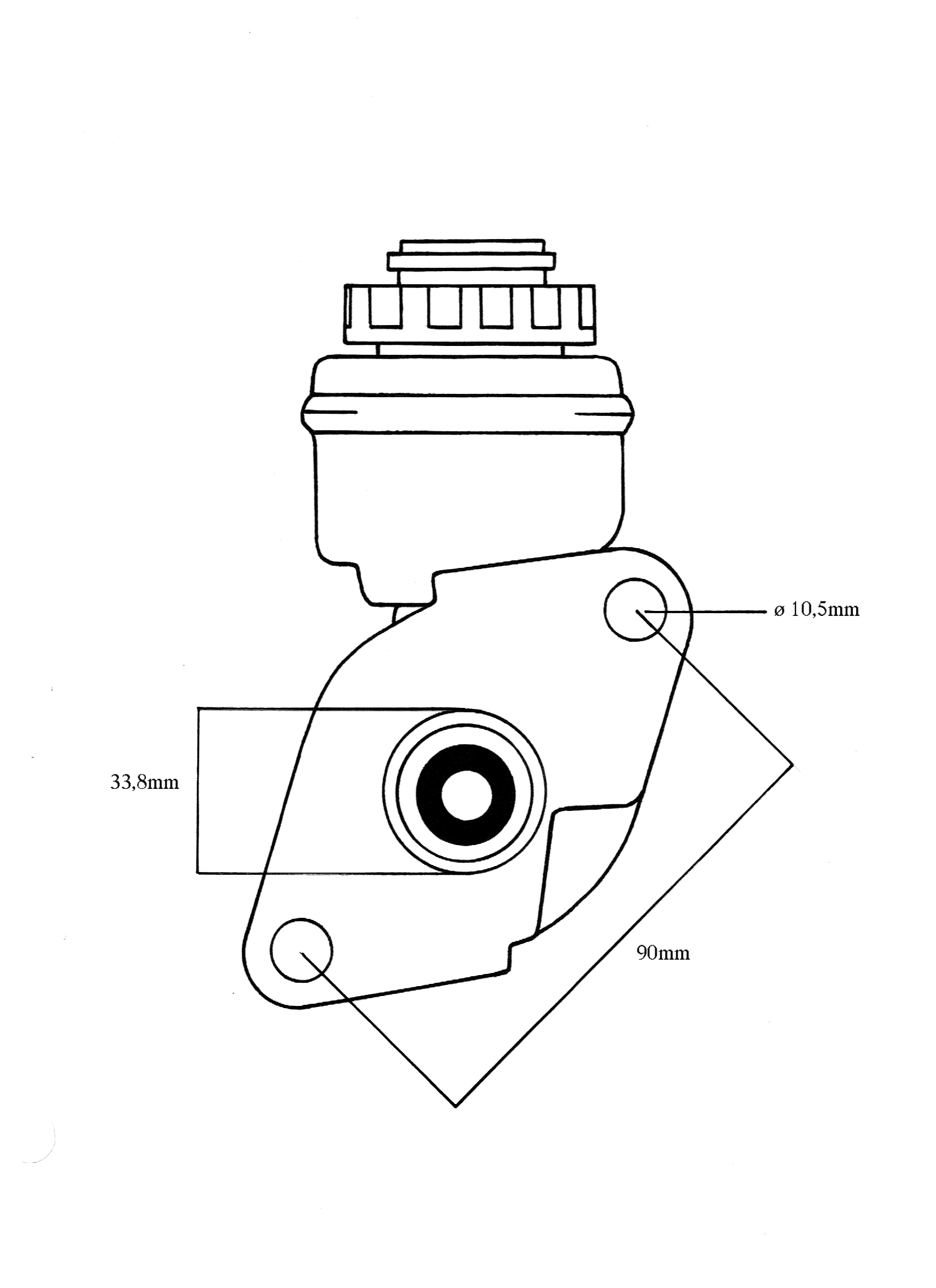Hovedbremsecylinder