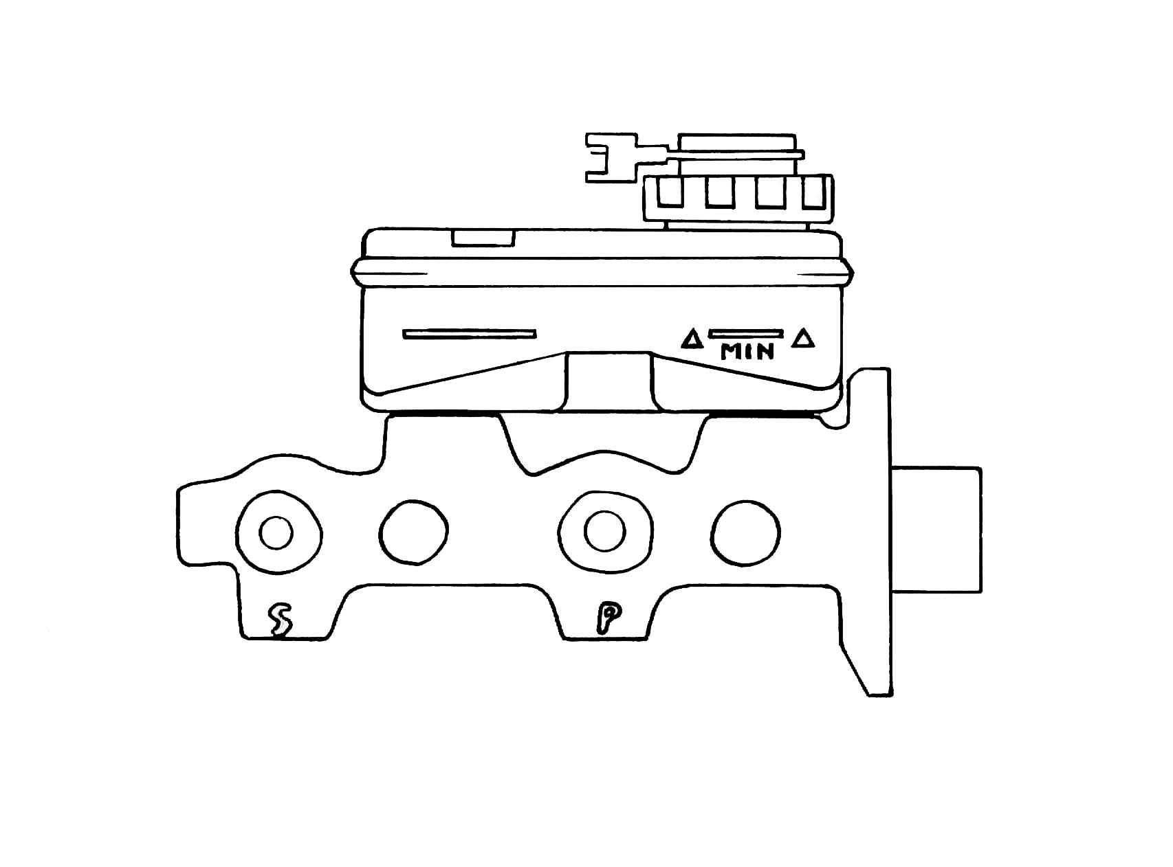 Hovedbremsecylinder