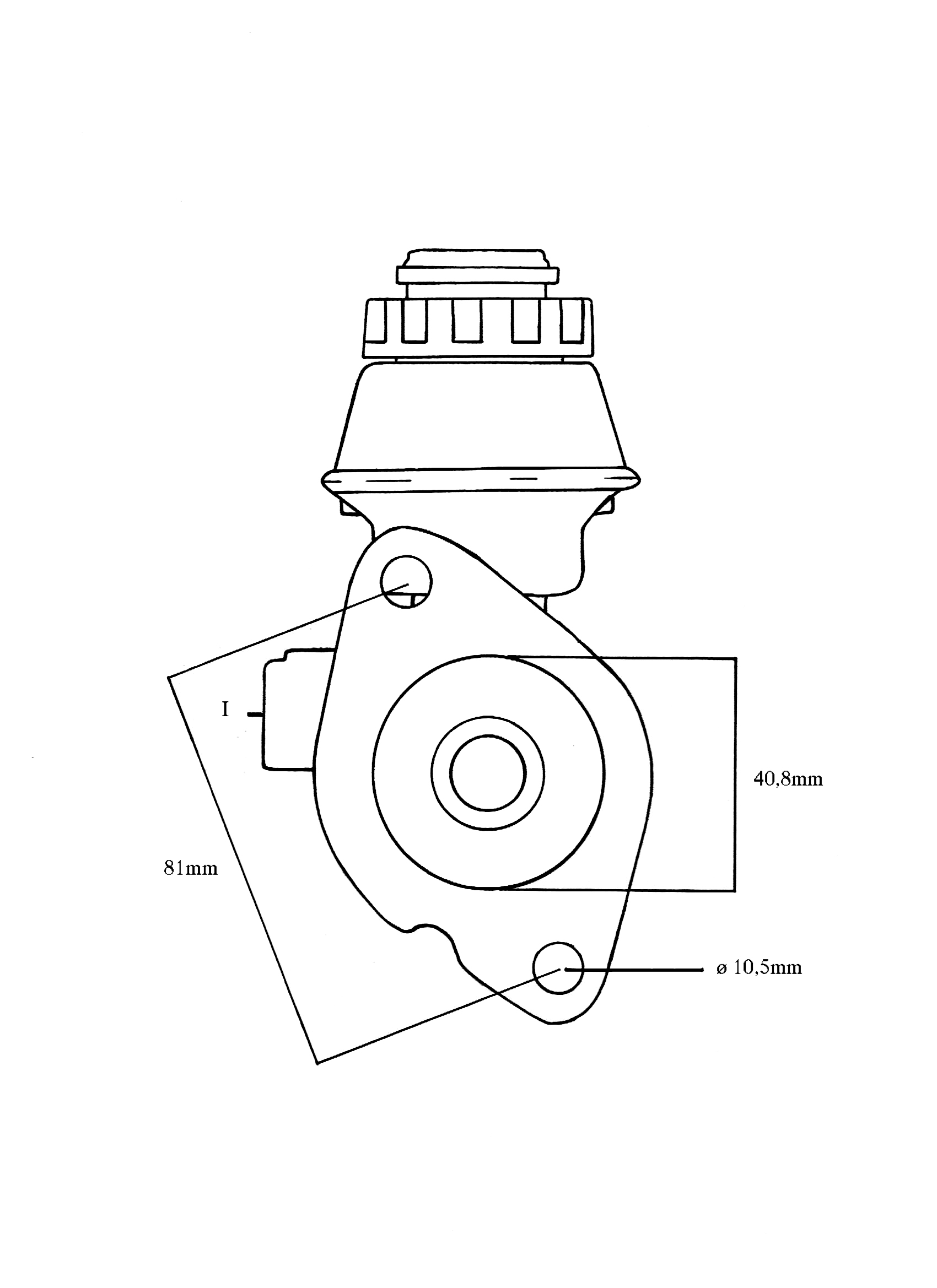 Hovedbremsecylinder