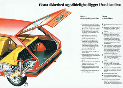 Salgsbrochüre fiesta juli 1976