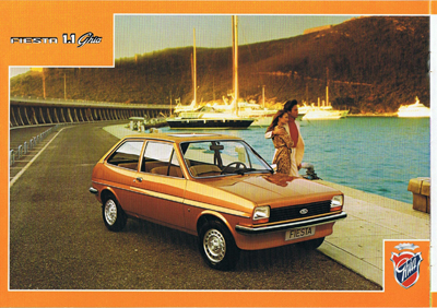 Salgsbrochüre fiesta juli 1976