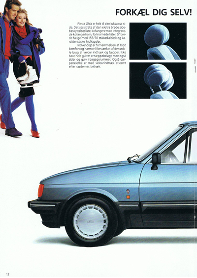 Salgsbrochüre fiesta august 1985