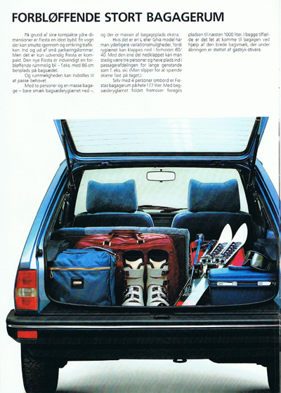 Salgsbrochüre fiesta september 1983