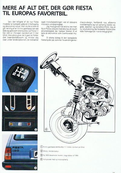 Salgsbrochüre fiesta september 1983