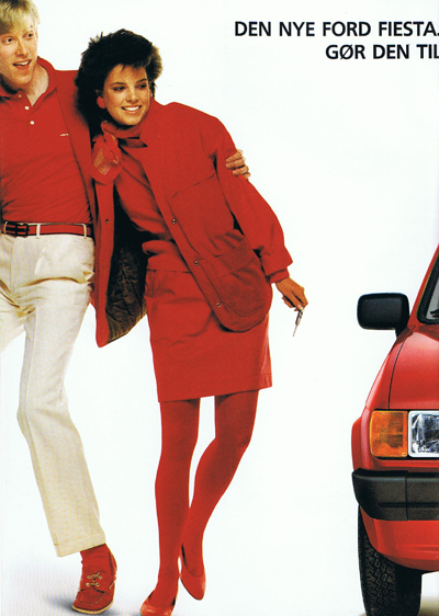 Salgsbrochüre fiesta september 1983