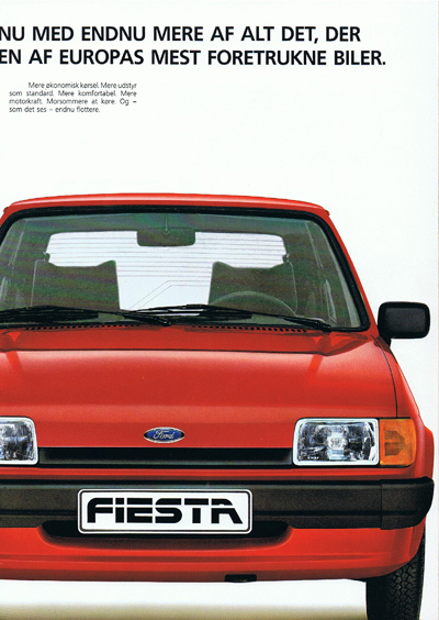 Salgsbrochüre fiesta september 1983